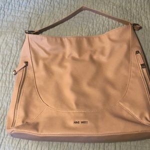 Nine West rose colored tote